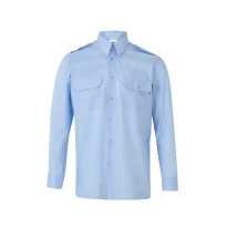 Camisa de trabajo de manga larga Multibolsillos Velilla 530