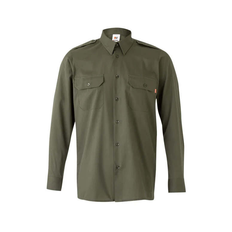 Camisa de trabajo de manga larga Multibolsillos Velilla 530