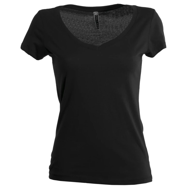 Camiseta de cuello en V de manga corta en 100% Algodón Fencer - Payper