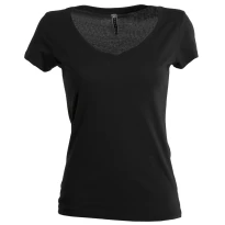 Camiseta de cuello en V de manga corta en 100% Algodón Fencer - Payper