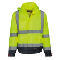 Cazadora bicolor de trabajo Alta Visibilidad Multibolsillos Payper Paddock AY 7590