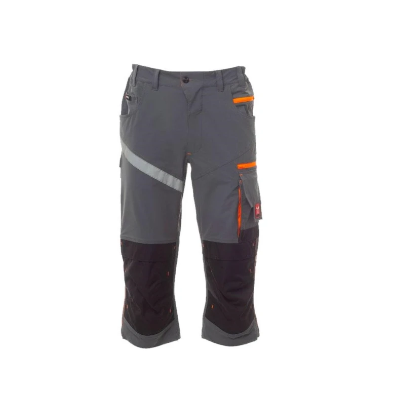Pantalón de trabajo Unisex 3/4 Multibolsillos Stretch Payper Next 4W Pirate