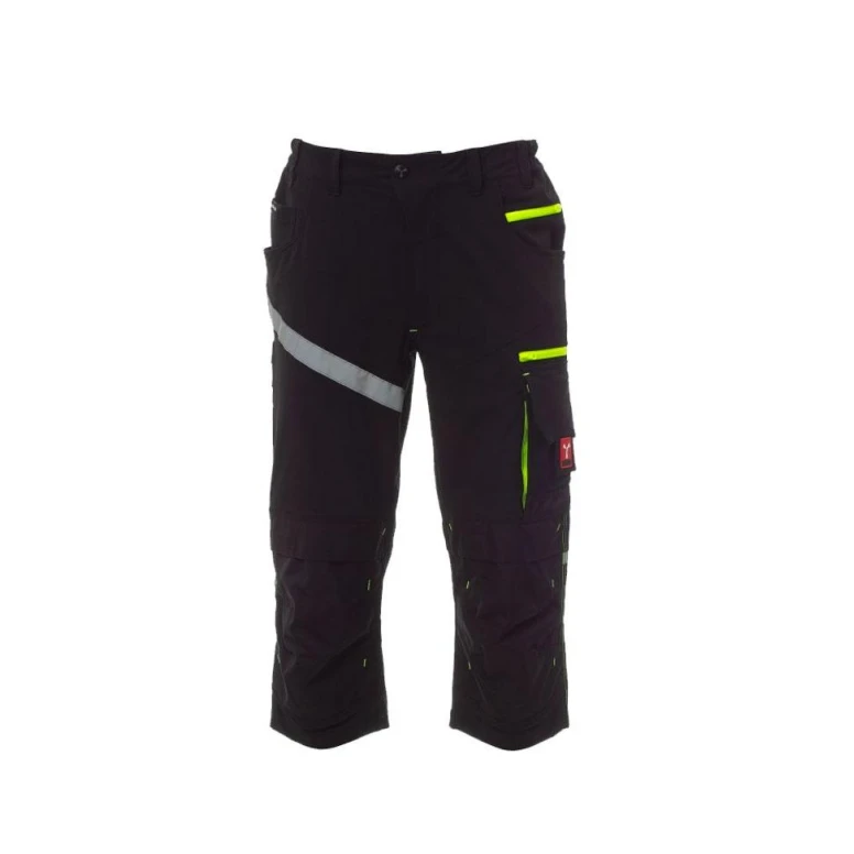 Pantalón de trabajo Unisex 3/4 Multibolsillos Stretch Payper Next 4W Pirate