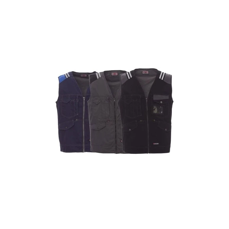 Chaleco de trabajo multibolsillos de algodón modelo vaquero Tucson - Payper