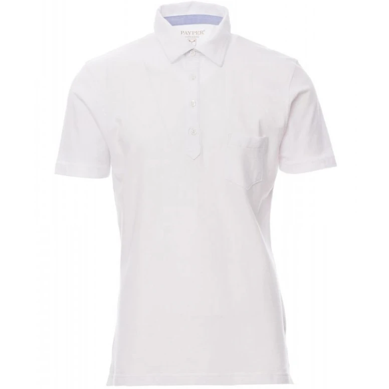Polo de trabajo Prestige de manga corta con 4 botones de algodón - Payper