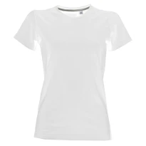 Camiseta de cuello redondo de manga corta 100% Algodón Free Mujer - Payper