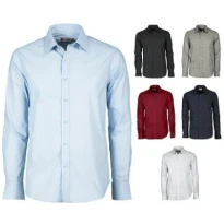 Liquidación total - Camisa de trabajo Stretch Image - Payper - Talla L Burdeos