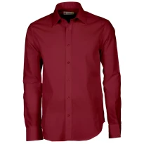 Liquidación total - Camisa de trabajo Stretch Image - Payper - Talla L Burdeos