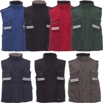 Multibolsillos Chaleco Softshell con interior acolchado y capucha desmontable Flight - Payper