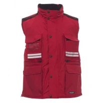 Multibolsillos Chaleco Softshell con interior acolchado y capucha desmontable Flight - Payper