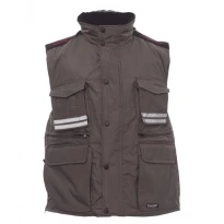 Multibolsillos Chaleco Softshell con interior acolchado y capucha desmontable Flight - Payper
