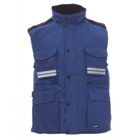 Multibolsillos Chaleco Softshell con interior acolchado y capucha desmontable Flight - Payper