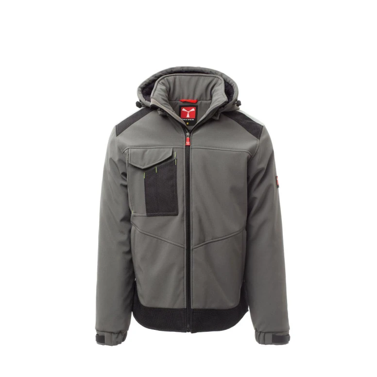 Cazadora de trabajo Softshell Stretch Multibolsillos Payper Performer Pad AY 7273