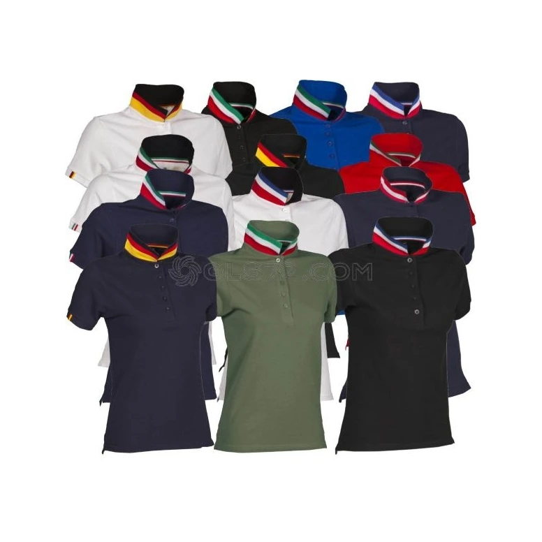 Polo Nation para hombre de manga corta con cinta de refuerzo lateral - Payper