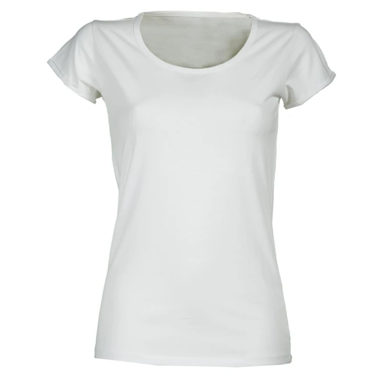 Camiseta de cuello redondo de manga corta 100% Algodón Joven Mujer - Payper