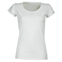 Camiseta de cuello redondo de manga corta 100% Algodón Joven Mujer - Payper