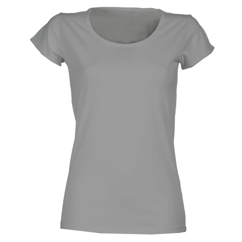 Camiseta de cuello redondo de manga corta 100% Algodón Joven Mujer - Payper