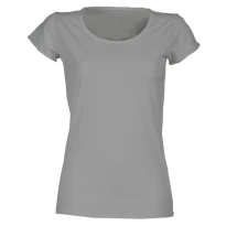 Camiseta de cuello redondo de manga corta 100% Algodón Joven Mujer - Payper