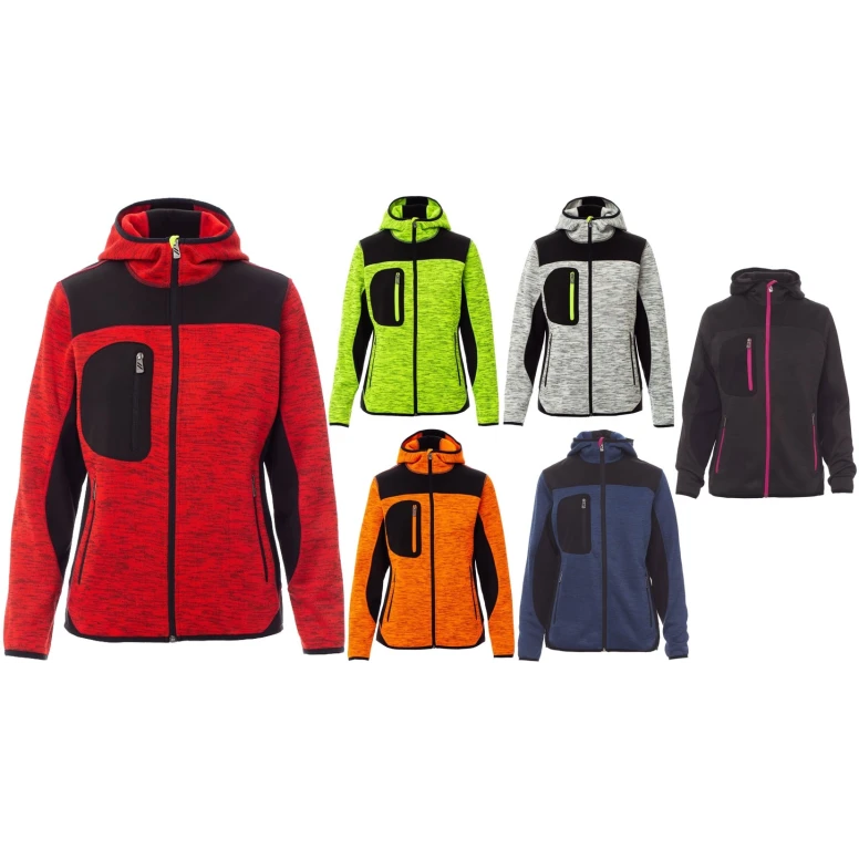 Chaqueta Softshell multibolsillos ergonómica Tejida a mano Trip Mujer - Payper