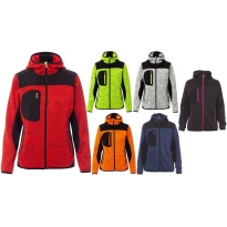 Chaqueta Softshell multibolsillos ergonómica Tejida a mano Trip Mujer - Payper