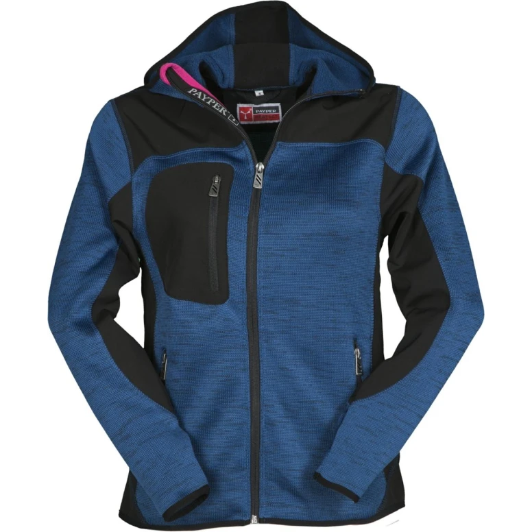 Chaqueta Softshell multibolsillos ergonómica Tejida a mano Trip Mujer - Payper
