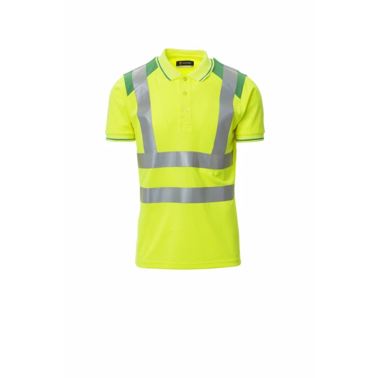 Polo Bicolor de trabajo Alta Visibilidad Payper Guard+