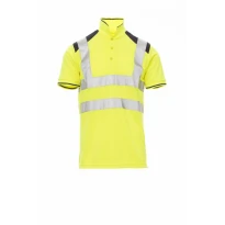 Polo Bicolor de trabajo Alta Visibilidad Payper Guard+