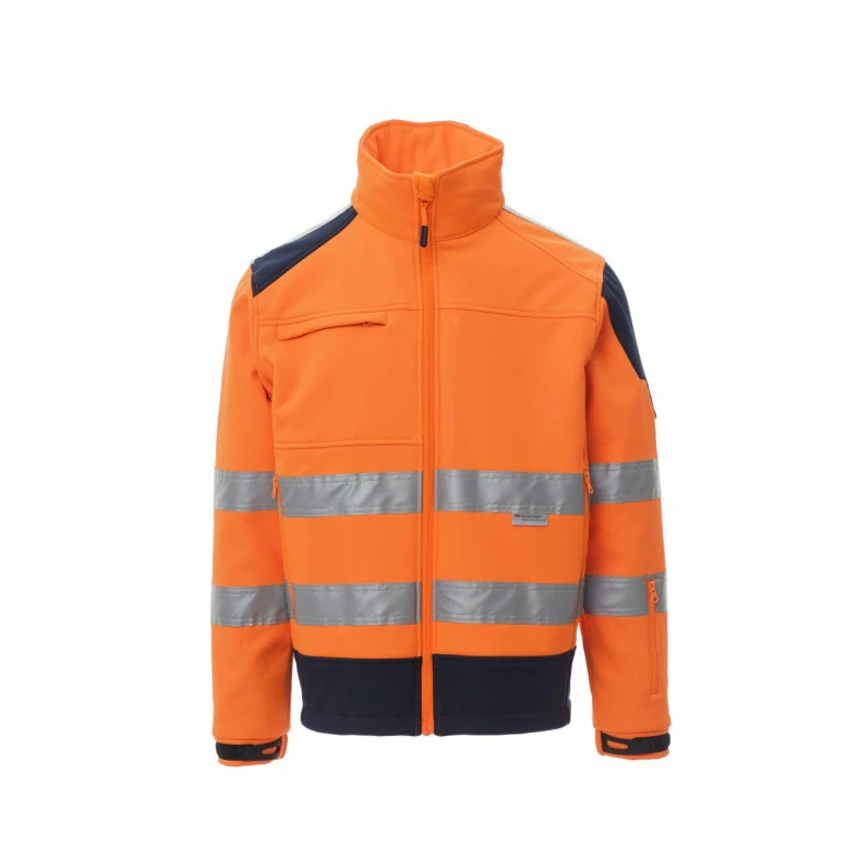 Chaqueta Bicolor de trabajo Alta Visibilidad Stretch Multibolsillos Payper Screen