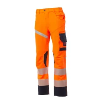 Pantalón Bicolor de trabajo Alta Visibilidad Multibolsillos Payper Next 4w Hi-Vi AY 7598