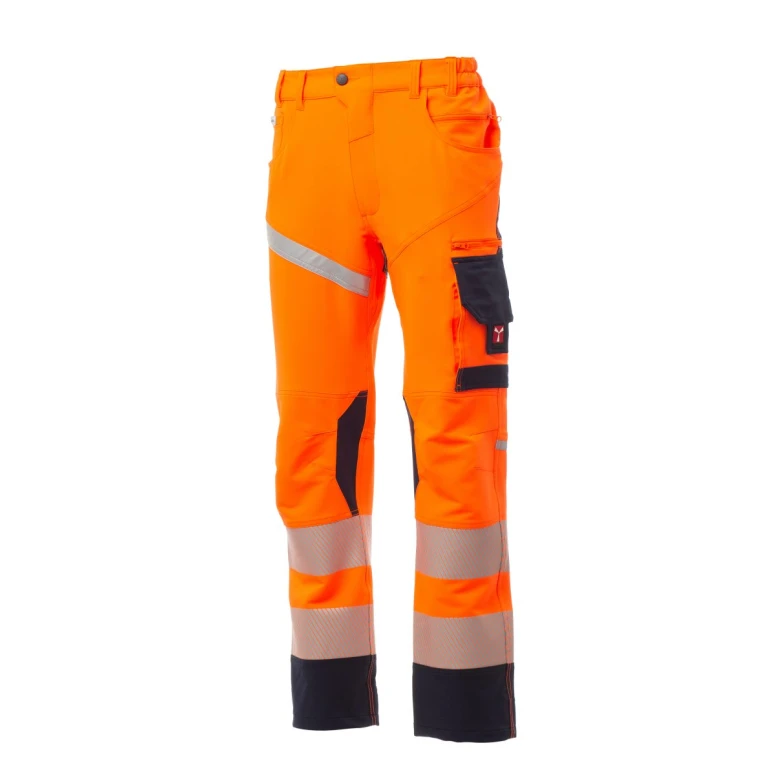 Pantalón Bicolor de trabajo Alta Visibilidad Multibolsillos Payper Next 4w Hi-Vi AY 7598