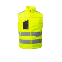 Chaleco acolchado unisex de trabajo Alta Visibilidad Multibolsillos Payper Task AY 7272