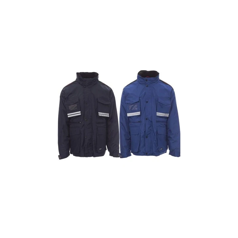 Parka de trabajo Multibolsillos con acolchado interior e inserciones transpirables Tornado Plus - Payper