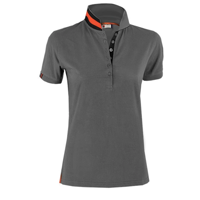 Polo Memphis para mujer de manga corta con cinta de refuerzo lateral - Payper