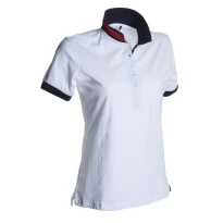Polo Memphis para mujer de manga corta con cinta de refuerzo lateral - Payper