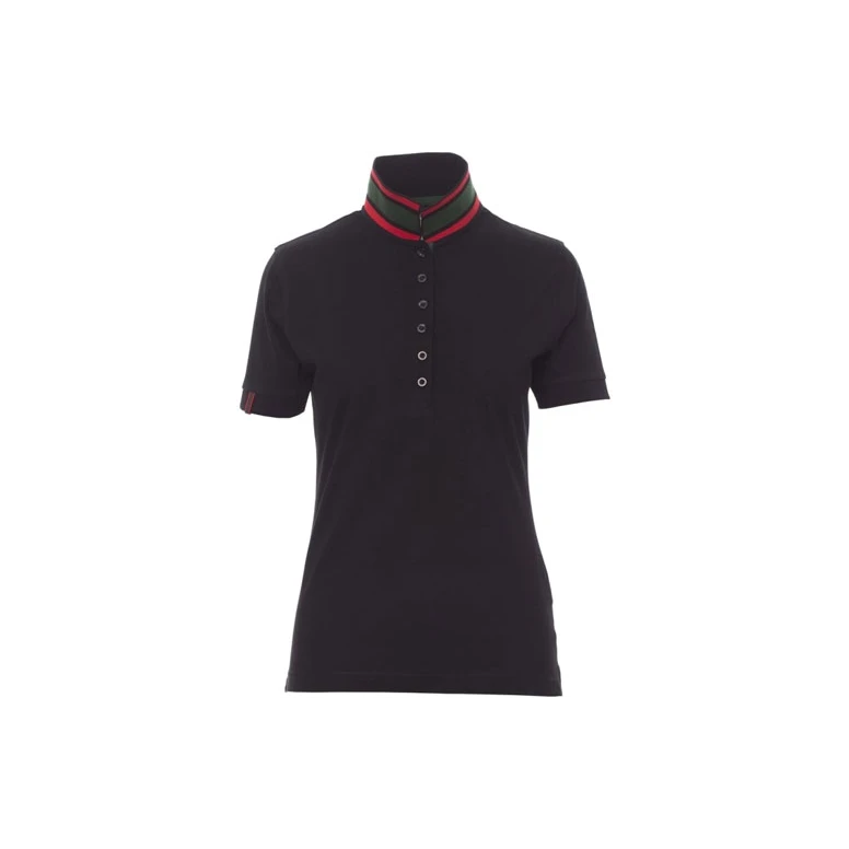 Polo Memphis para mujer de manga corta con cinta de refuerzo lateral - Payper