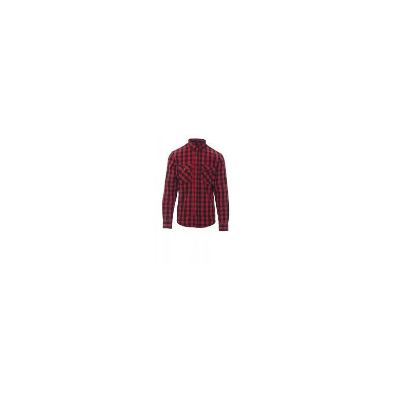 Liquidación total - Camisa Scozzese De trabajo Labrador - Payper - Talla XL Rojo-Negro