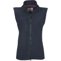 Liquidación total - Chaleco de trabajo Multibolsillos en forro polar y corte raglán Easy+ Mujer - Payper EASY+LADY Talla S negro