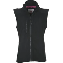 Liquidación total - Chaleco de trabajo Multibolsillos en forro polar y corte raglán Easy+ Mujer - Payper EASY+LADY Talla S negro 2