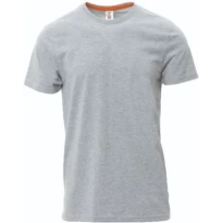 Camiseta Sunset de cuello redondo de manga corta de algodón - Payper
