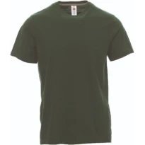 Camiseta Sunset de cuello redondo de manga corta de algodón - Payper