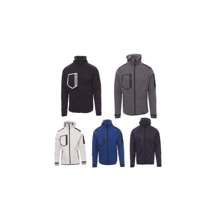 Chaqueta softshell ergonómica con manga raglán y capucha moldeada Extreme - Payper