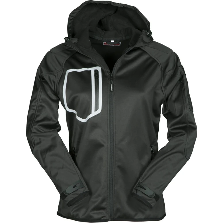 Chaqueta softshell ergonómica con manga raglán y capucha moldeada Extreme Mujer - Payper