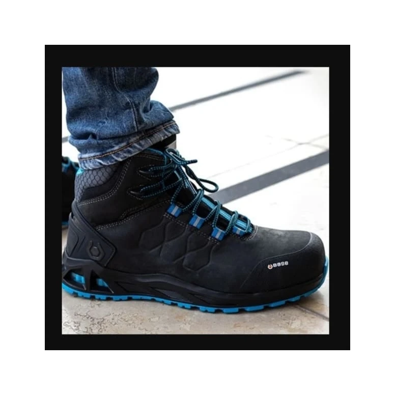 OUTLET - Zapatos de seguridad BASE K-Road TOP S3 HRO HI CI SRC Alte de invierno impermeables antideslizantes 2 - B1001B