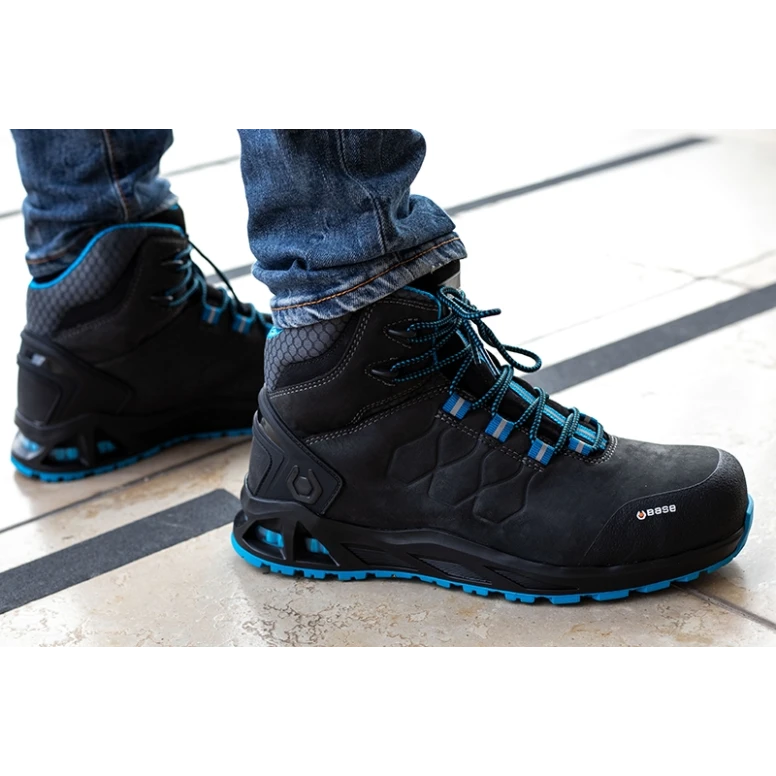 Zapatos de seguridad BASE K-Road TOP S3 HRO HI CI SRC B1001B