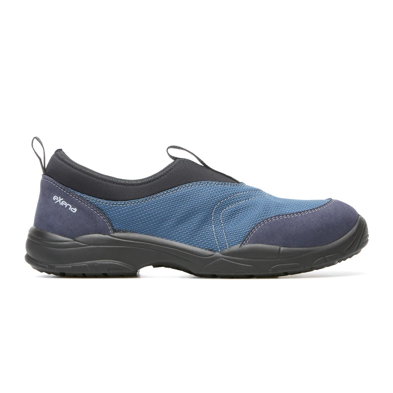Mocasín de seguridad Exena Lisboa Azul S1P SRC A0413V001
