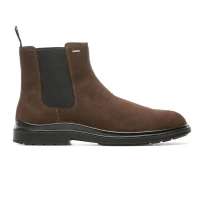 Liquidación total - Zapatos de seguridad Exena Beatles Suede Brown 02 SRC A0423V002 Número 41