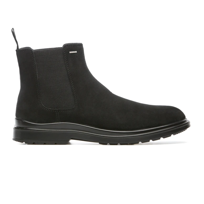 Liquidación total - Zapatos de seguridad Exena Beatles Suade Black 02 SRC A0423V003 número 44