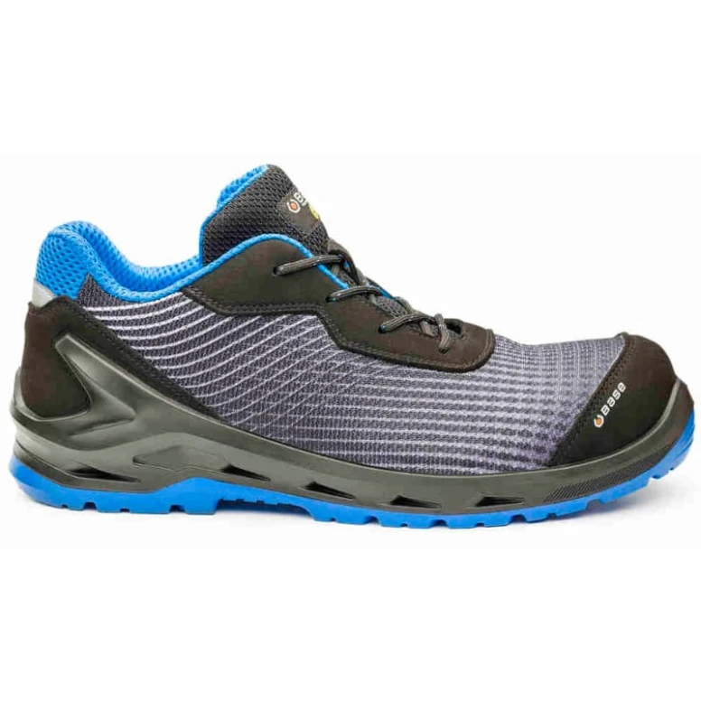 Zapatos de seguridad Base i-Cyber Fluo S1P ESD SRC B1212A