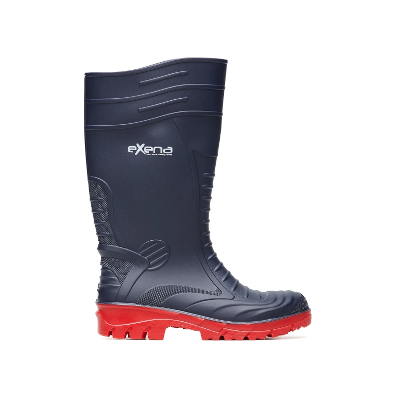 Botas de seguridad Exena Devil S5 SRC AZUL/ROJO ST101V004
