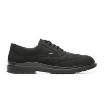 Zapatos de seguridad Exena English Suede Black 01 SRC A0422V001